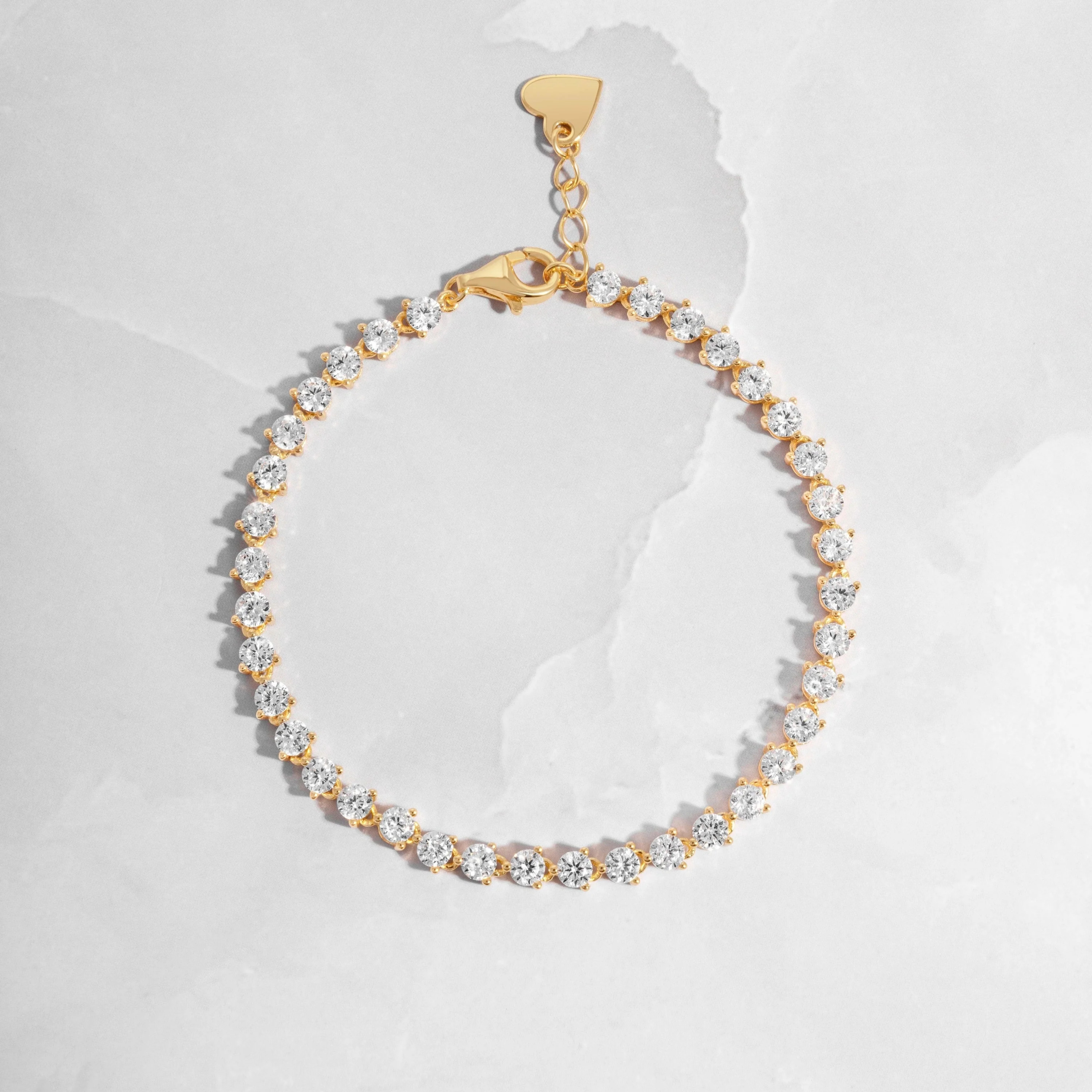 3-Prong Tennis Bracelet | Sami Jewels