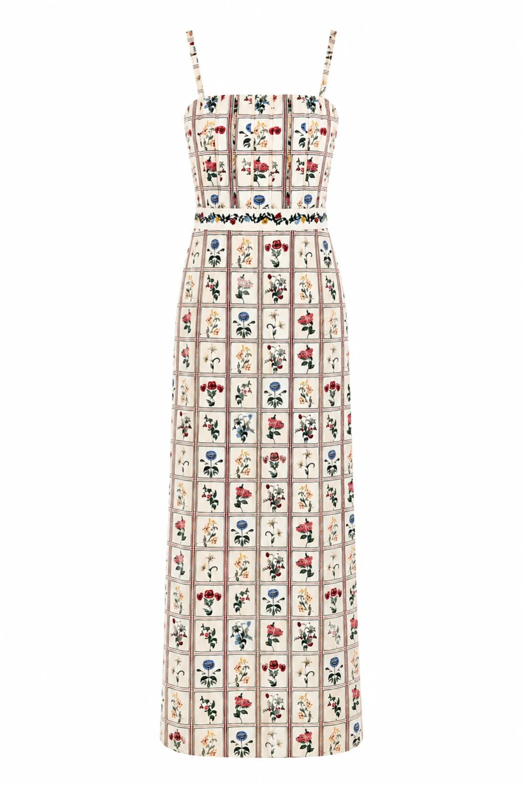 Madison Flora Bella Tile Midi Dress | Anna Cate Collection