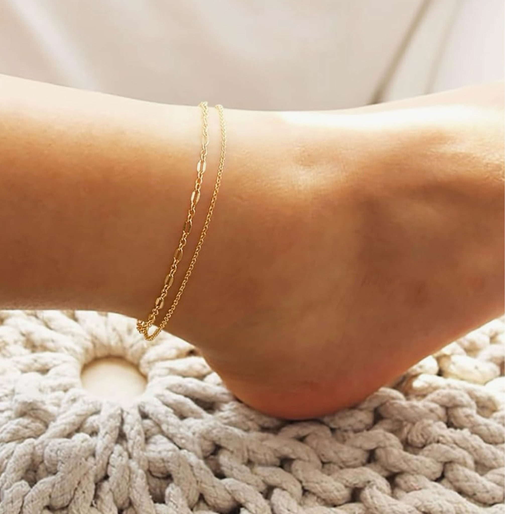 Gold anklet

#LTKtravel #LTKsalealert