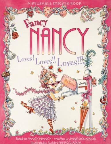 Fancy Nancy Loves! Loves!! Loves!!! Reusable Sticker Book: an Engaging Valentine's Day Fancy Nancy Sticker Book for Kids (ages 4-8) | Amazon (US)