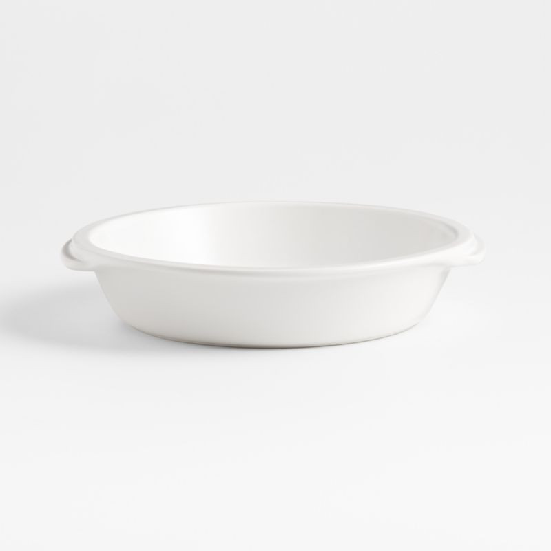 Emile Henry x Crate & Barrel Cream Ceramic Pie Dish + Reviews | Crate & Barrel | Crate & Barrel