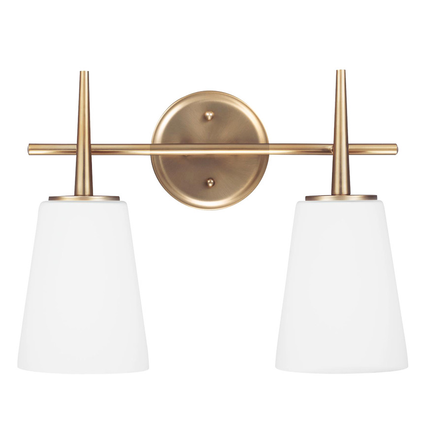 Driscoll Two Light Wall / Bath Sconce | Visual Comfort