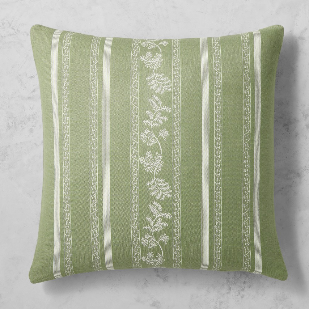 AERIN x Williams Sonoma Home Carsey Outdoor Jacquard Pillow Cover | Williams-Sonoma