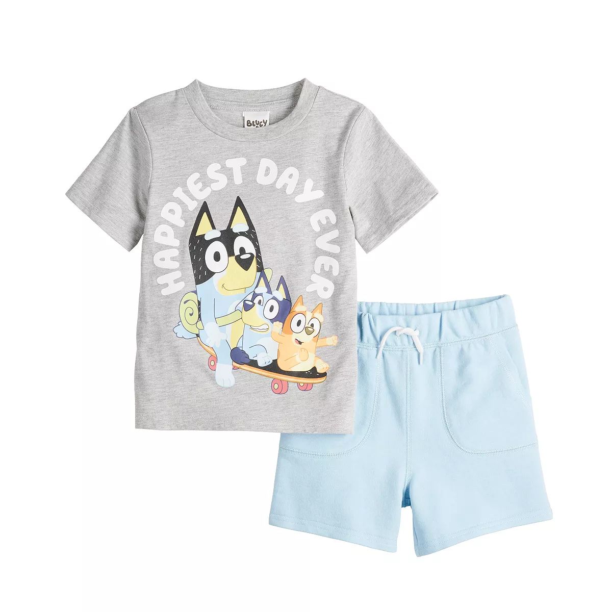 Baby and Toddler Boy 2-pc. Bluey Tee & Shorts Set | Kohl's