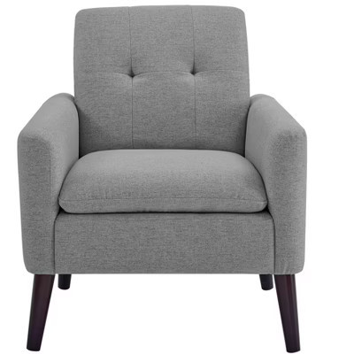 Racxily Tufted Upholstered Armchair, Modern Accent Chair for Bedroom,Apartment,Studio,Office,Waiting Room | Target