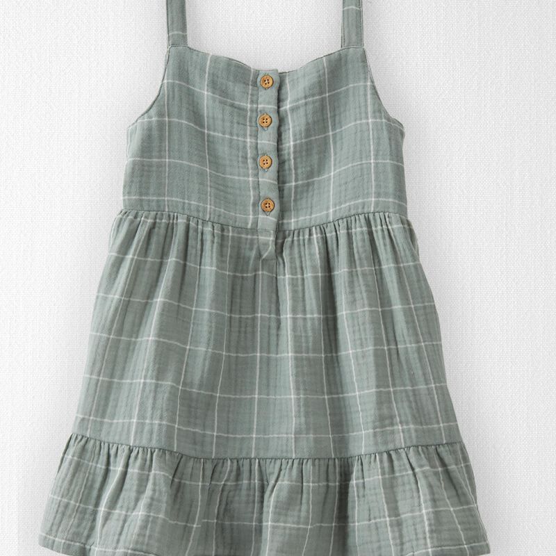 Toddler Organic Cotton Gauze Dress | Carter's