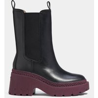 Coach Alexa Leather Heeled Chelsea Boots - UK 5 | Coggles (Global)