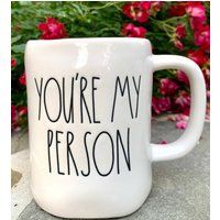 One Of A Kind Rae Dunn Magenta Coffee Mug With Option To Add Swarovski Crystal | Sayings Start With  | Etsy (US)