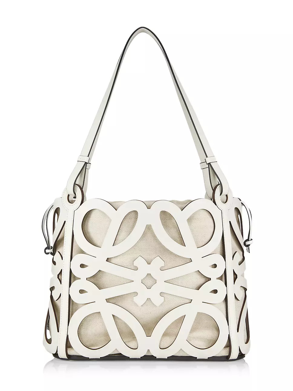 LOEWE x Paula's Ibiza Small Anagram Leather Tote Bag | Saks Fifth Avenue