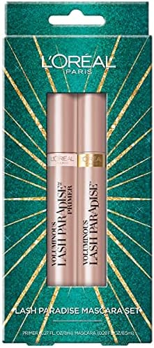 L'Oreal Paris Voluminous Lash Paradise Mascara & Primer Holiday Kit, Thickens Lashes and Helps Enhan | Amazon (US)