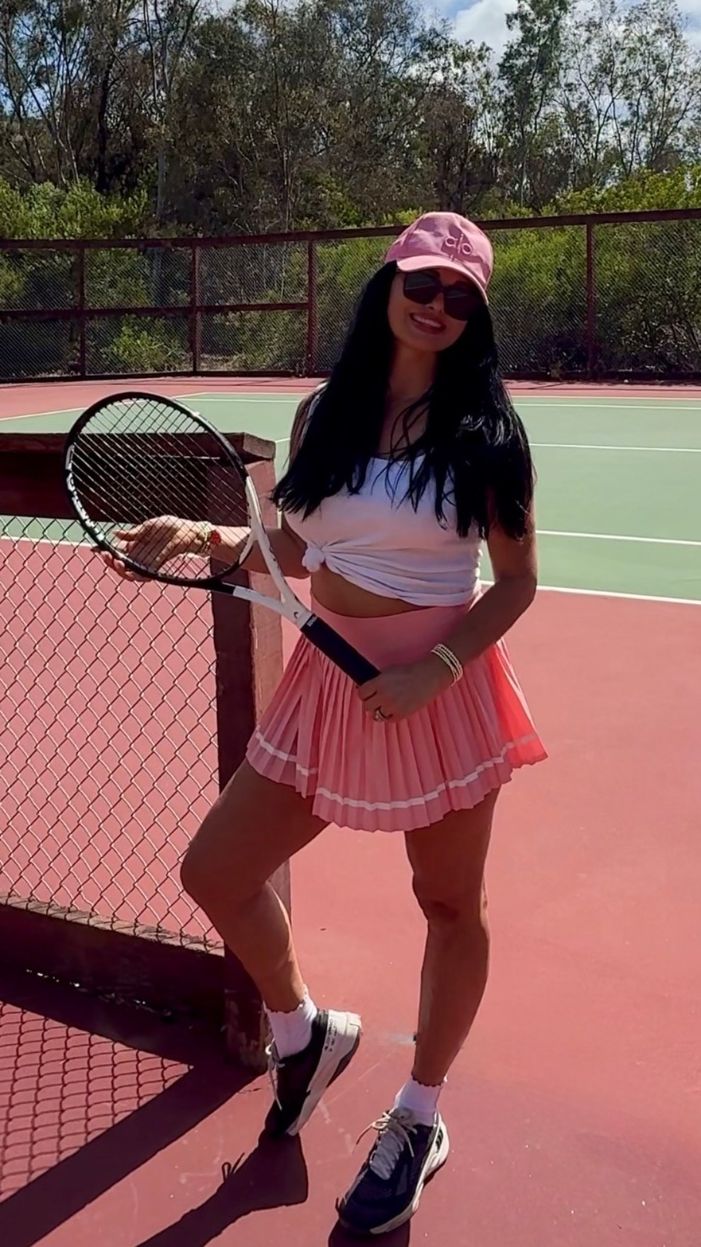 Tennis Time! 🎾

I love playing tennis in a cute tennis skirt and crop sports top.💕

I don’t know if wearing a cute athletic skirt makes me play better but it sure fills like it might!🌸

#tennisshoes #tennisracket #athleticwear #marneystidbits #tennisdress

#LTKfitnessgoals #LTKActive #LTKSaleAlert