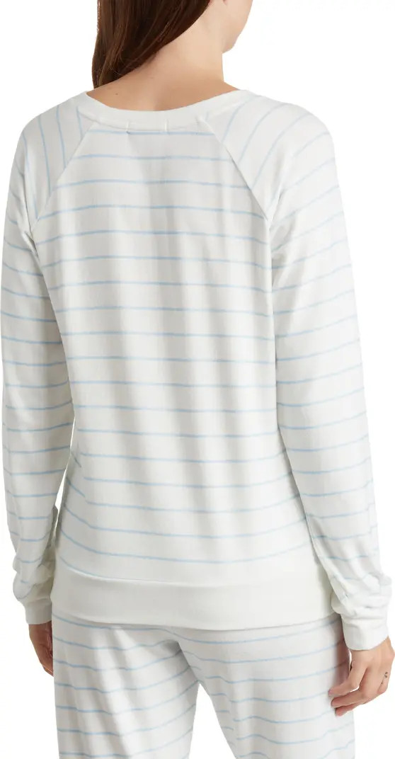 PJ Salvage Relaxed Fit Stripe Long Sleeve Pajama Top | Nordstromrack | Nordstrom Rack