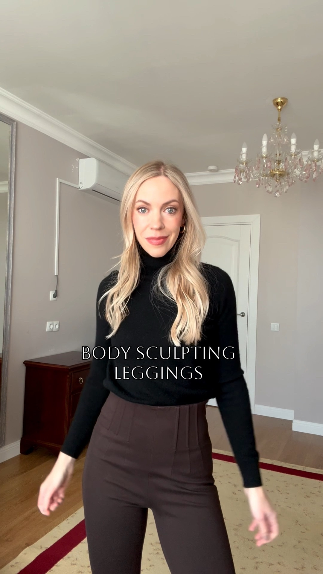 Zara body shaping leggings - these have an amazing flattering fit and can be worn like regular pants - under $40! Make sure to size up 

#LTKOver40 #LTKStyleTip #LTKFindsUnder50