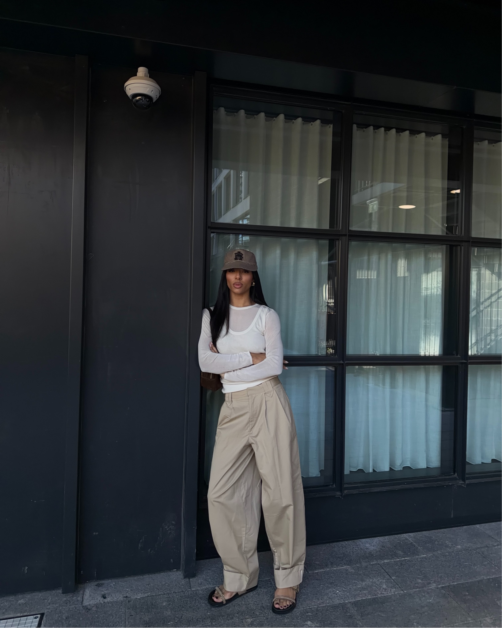 🏷️ carpenter trousers, zara, zara new in, layered top, sheer long sleeved top, sheer long sleeved 

#LTKspring #LTKeurope #LTKuk