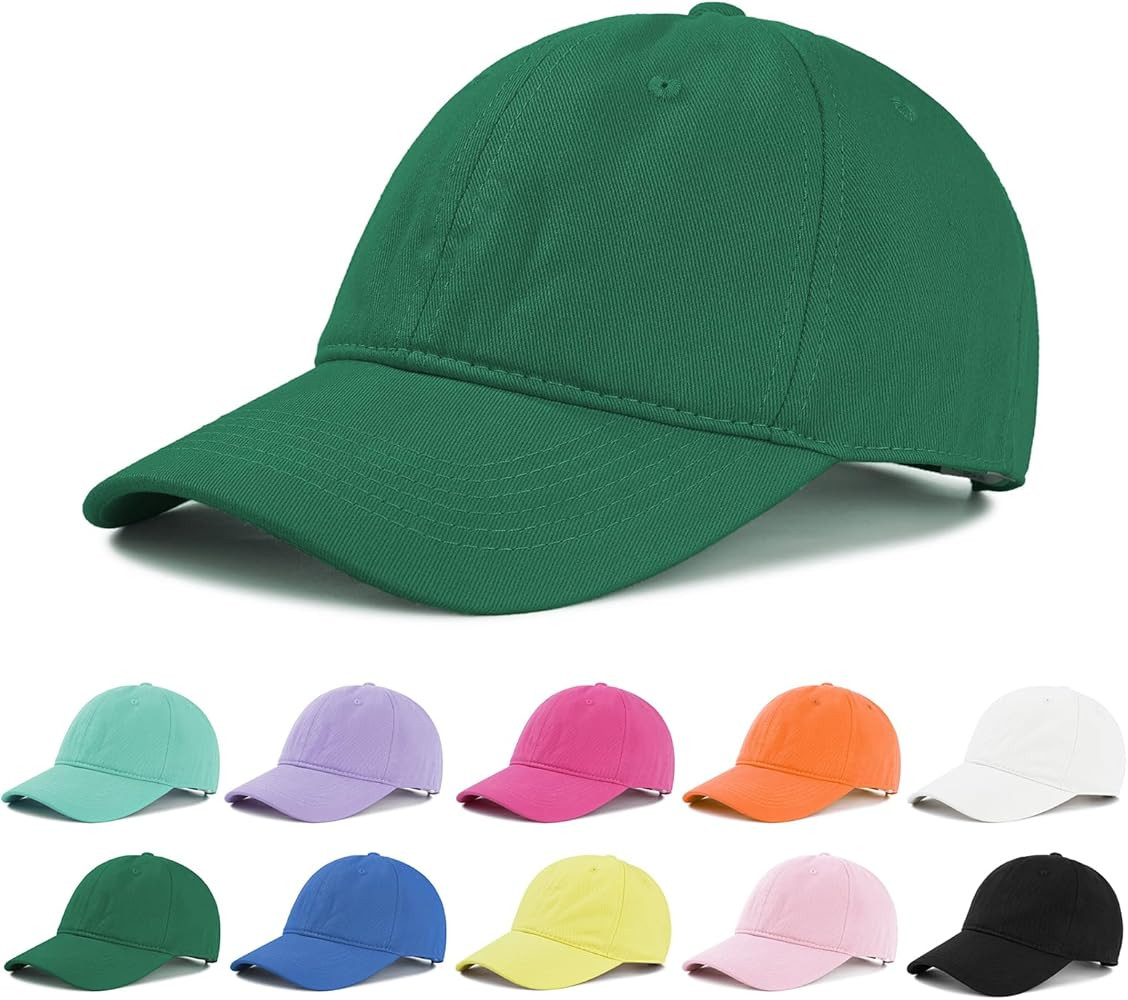 American Trends Smile Face Baseball Cap for Women Men Ponytail Trucker Dad Hat Adjustable Golf Te... | Amazon (US)