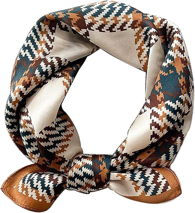 Neck Scarf For Womens Silky Head Scarves Hair Bandanas Square Scarf Fashion Accessories lightweig... | Amazon (US)