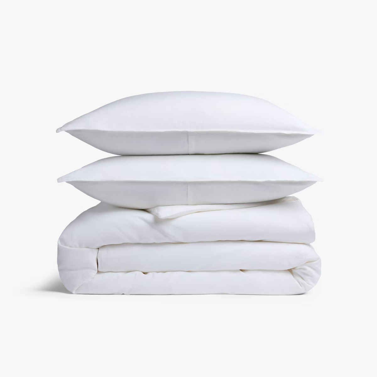 King/California King Relaxed Linen Duvet Cover & Sham Set White - Parachute for Target | Target