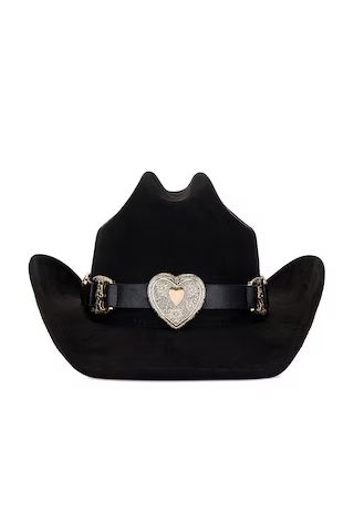 8 Other Reasons Gold Heart Cowboy Hat in Black from Revolve.com | Revolve Clothing (Global)