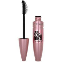 Maybelline Mascara Lash Sensational Volumizing And Thickening, Intense Black, 9.5ml | Boots.com