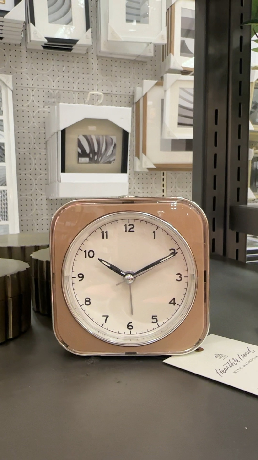 Vintage style analog clock from the new Hearth & Hand Collection at Target. Vintage style clock available in two sizes. Nightstand decor.

#LTKHome