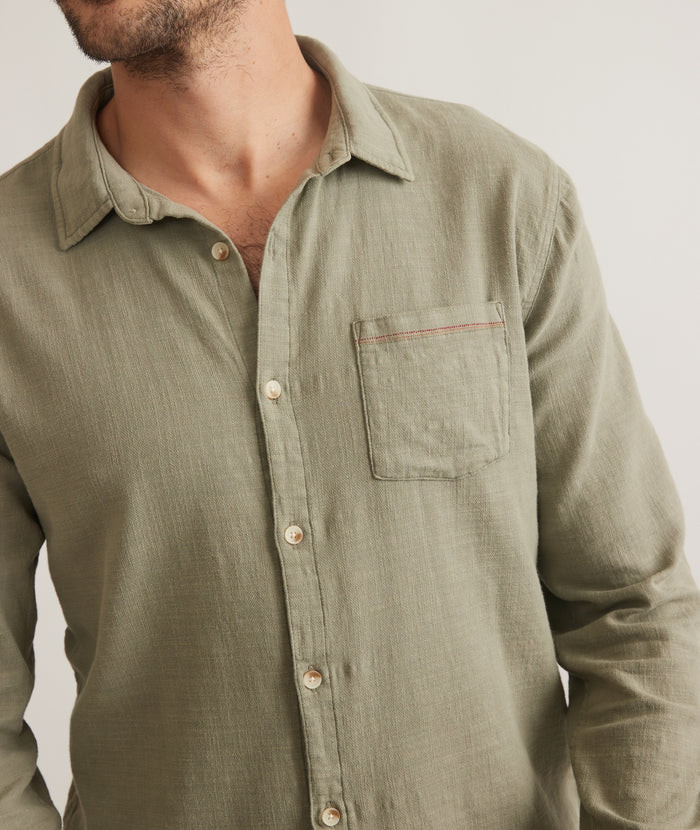 Stretch Selvage Long Sleeve Shirt | Marine Layer
