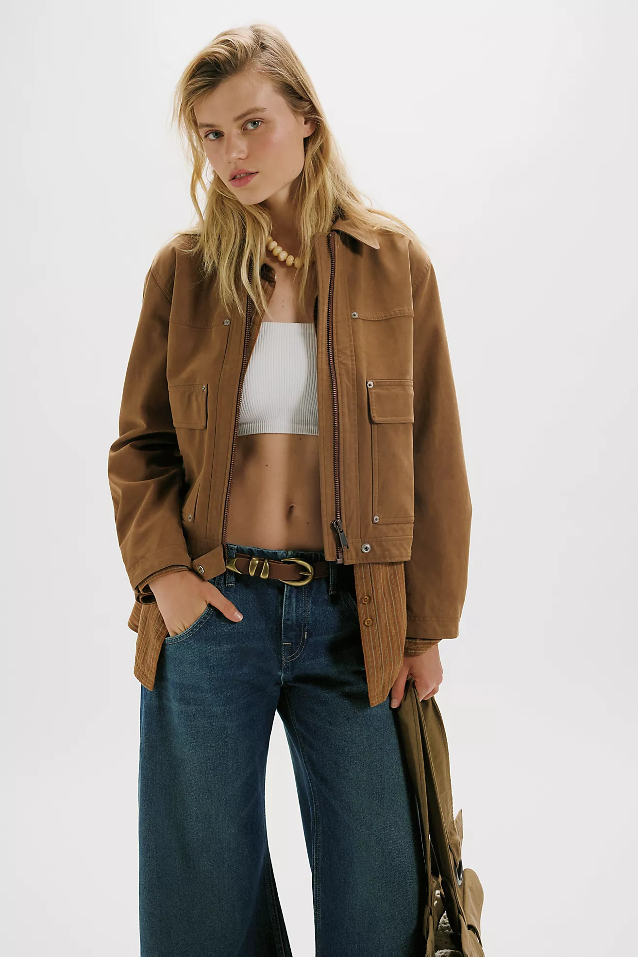 We The Free Blair Vegan Suede Jacket | Free People (Global - UK&FR Excluded)