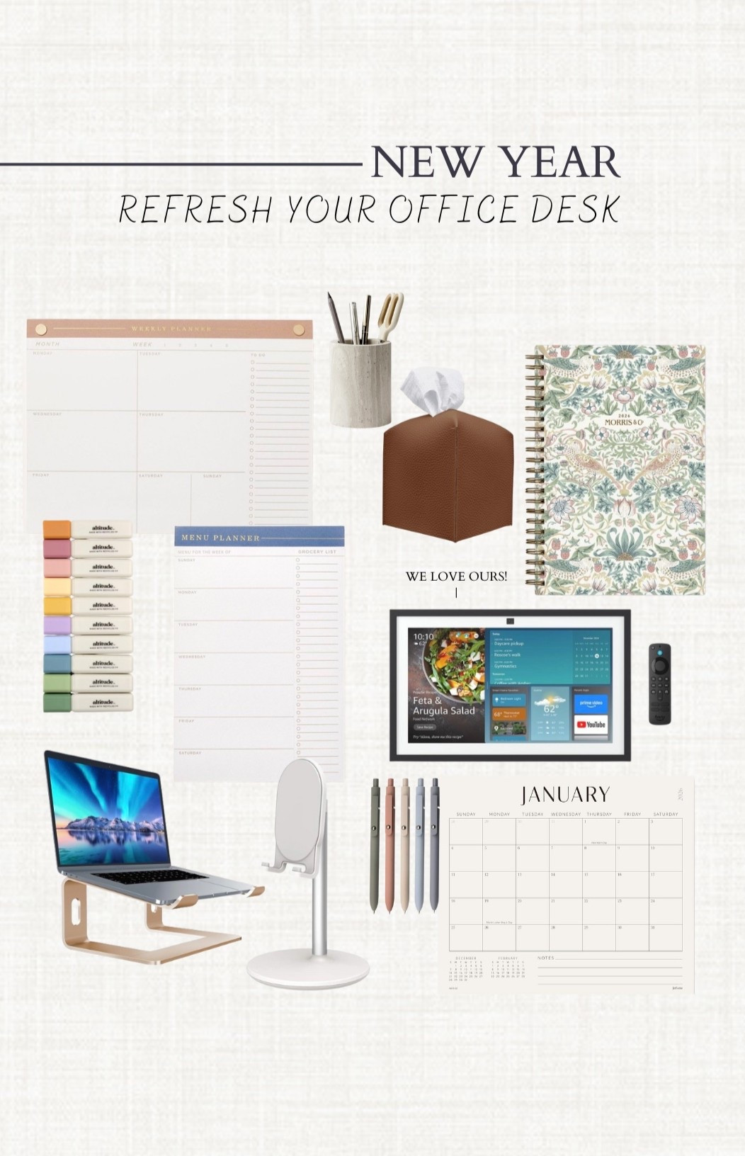 New Year — Refresh your office desk 

#LTKHome #LTKdayinmylife
