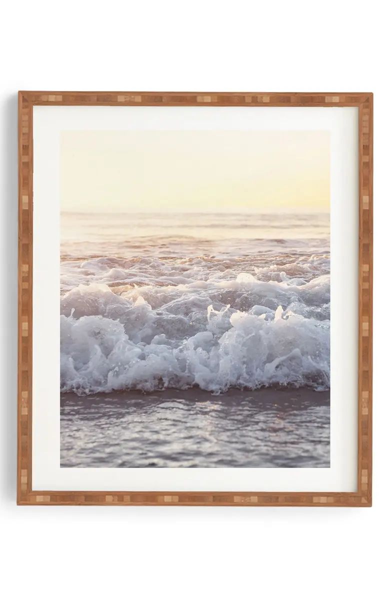 Beach Splash Framed Wall Art | Nordstrom