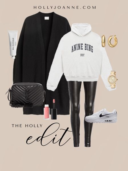 The Holly Edit - Athleisure, Fall Style, Graphic Sweatshirt, Faux Leather Leggings, #HollyJoAnneW

#LTKstyletip #LTKSeasonal #LTKunder100