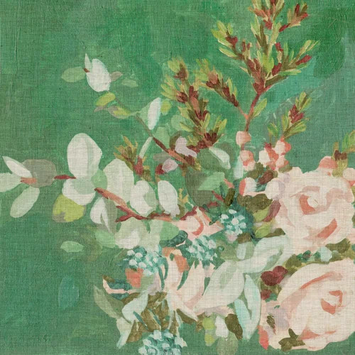 Hello Spring Wreath On Canvas by Anne Tavoletti Print | Wayfair North America