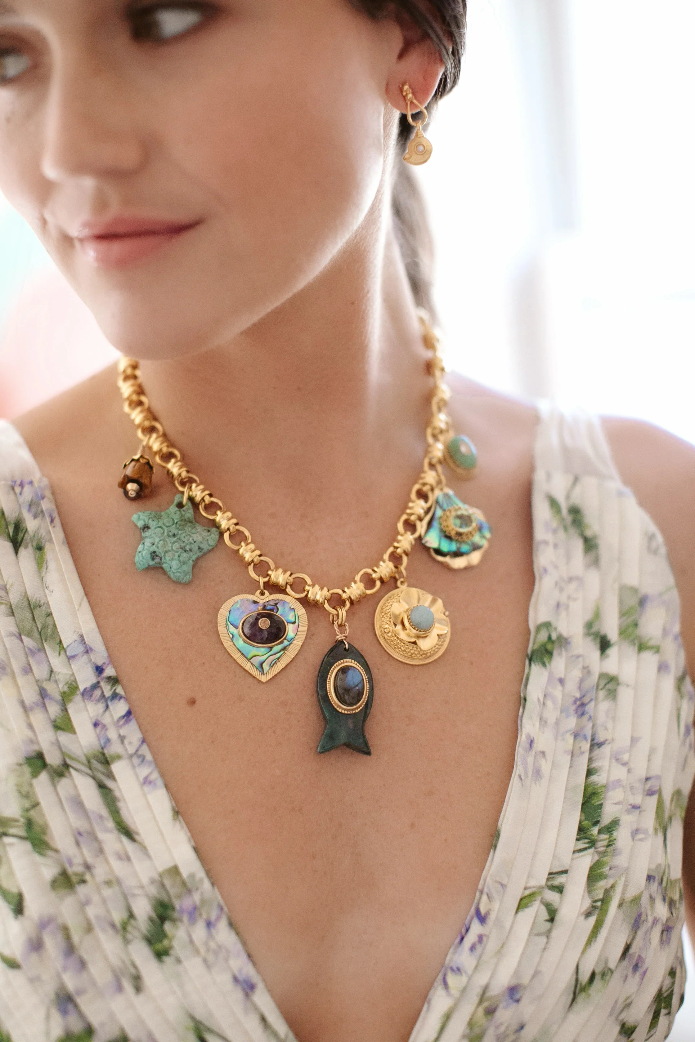 Mermaid Parade Necklace | Brinker & Eliza