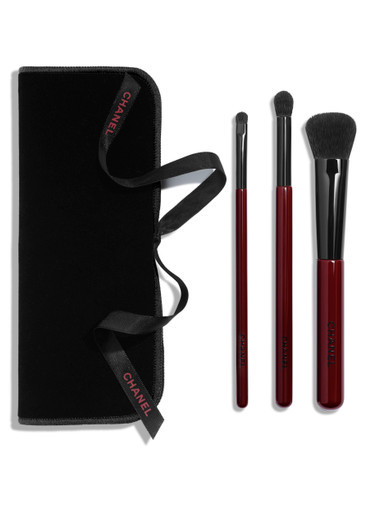 Les Pinceaux Rouge Noir 3 Professional Makeup Brushes | Harvey Nichols