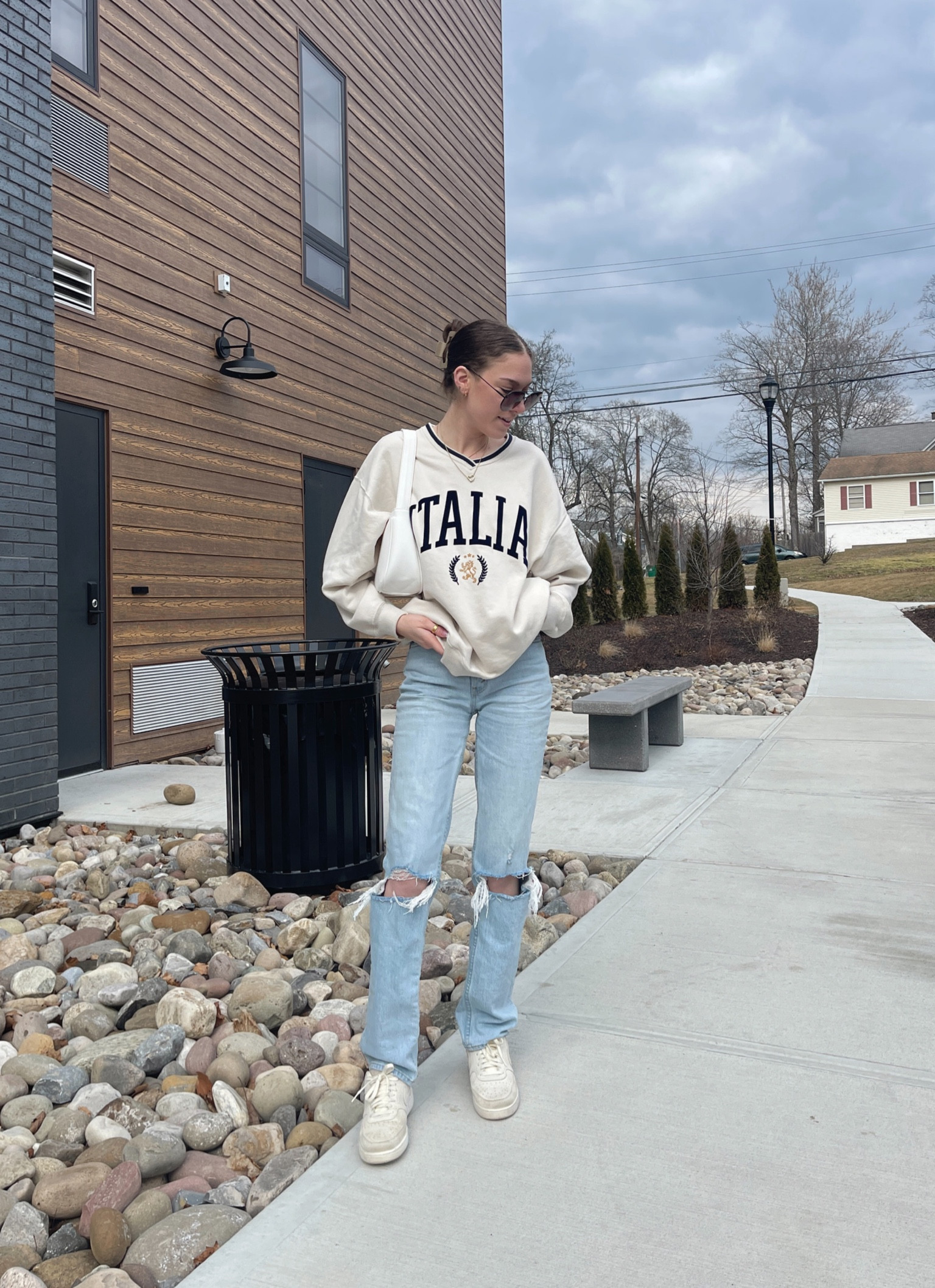 winter into spring outfit idea
code EXTRA20MADISONSCHRAMM for % off Diff Eyewear!

#LTKSeasonal #LTKfit