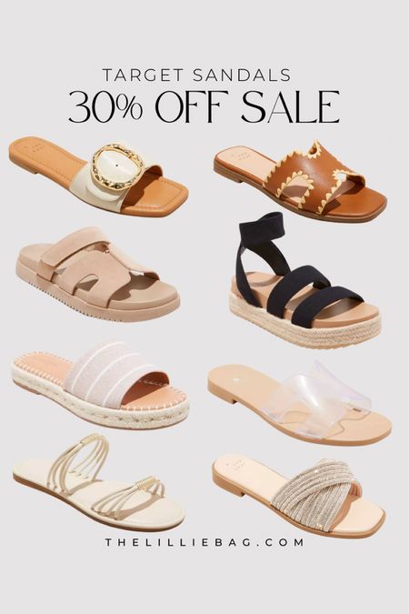 30% off sandals for the family using Target Circle! 4/7 - 4/13.

Sandals. Vacation outfit. Spring outfit. Target finds.

#LTKxTarget #LTKsalealert #LTKshoecrush