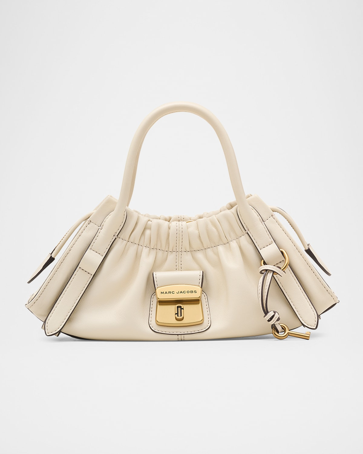 The Small Christina Leather Satchel Bag | Neiman Marcus