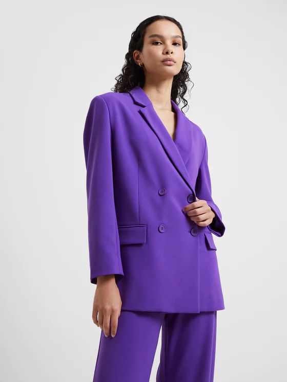 Whisper Double Breasted Blazer | French Connection (UK)