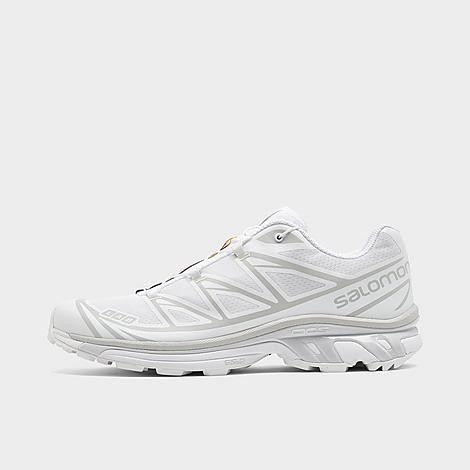 Salomon XT-6 Casual Shoes in White/White/Lunar Rock Size: 12.0 | Finish Line (US)