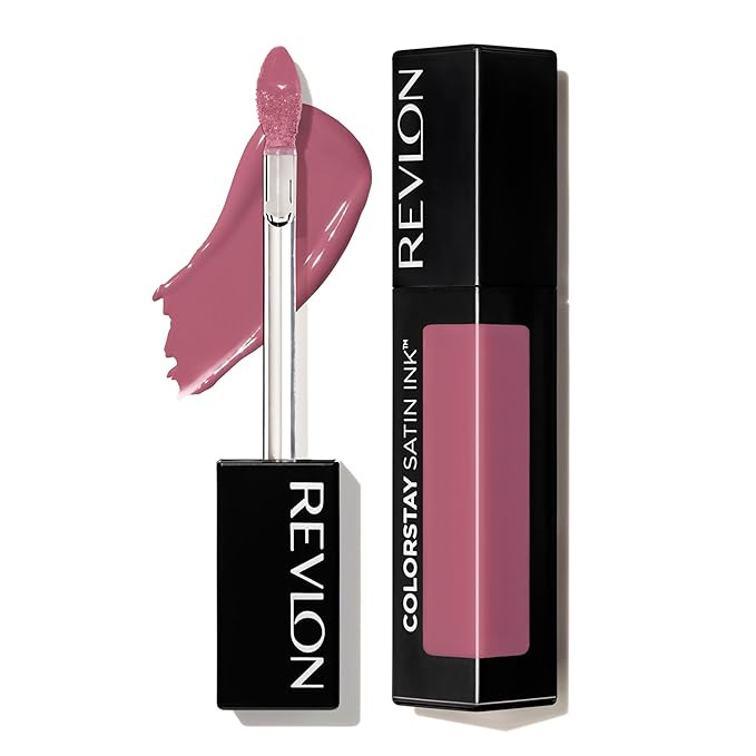 Revlon ColorStay Satin Ink Liquid Lipstick, Longwear Rich Lip Colors, Formulated with Black Curra... | Amazon (US)