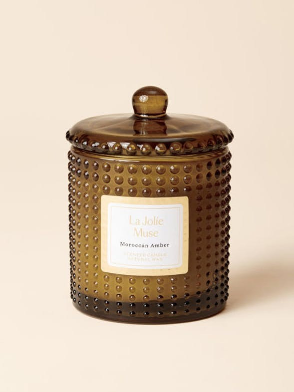 Marvella Scented Candle - Moroccan Amber | Verishop