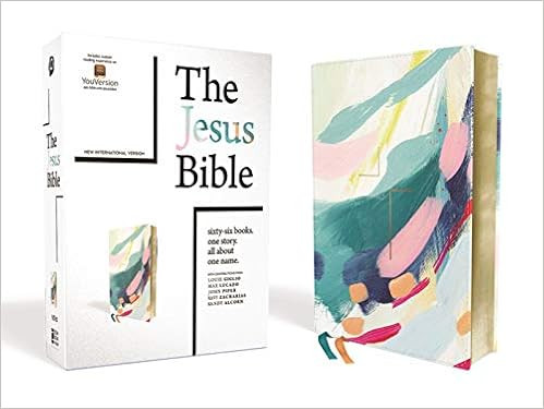 The Jesus Bible Artist Edition, NIV, Leathersoft, Multi-color/Teal, Comfort Print
            
  ... | Amazon (US)