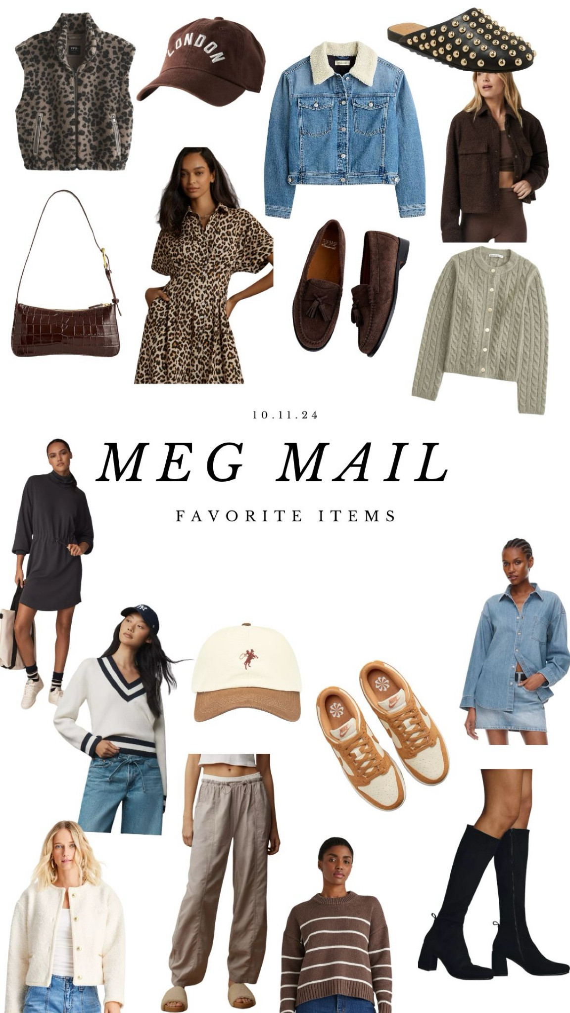 MEG MAIL | 10.11.24
everything linked 🫶🏻

#LTKStyleTip #LTKGiftGuide