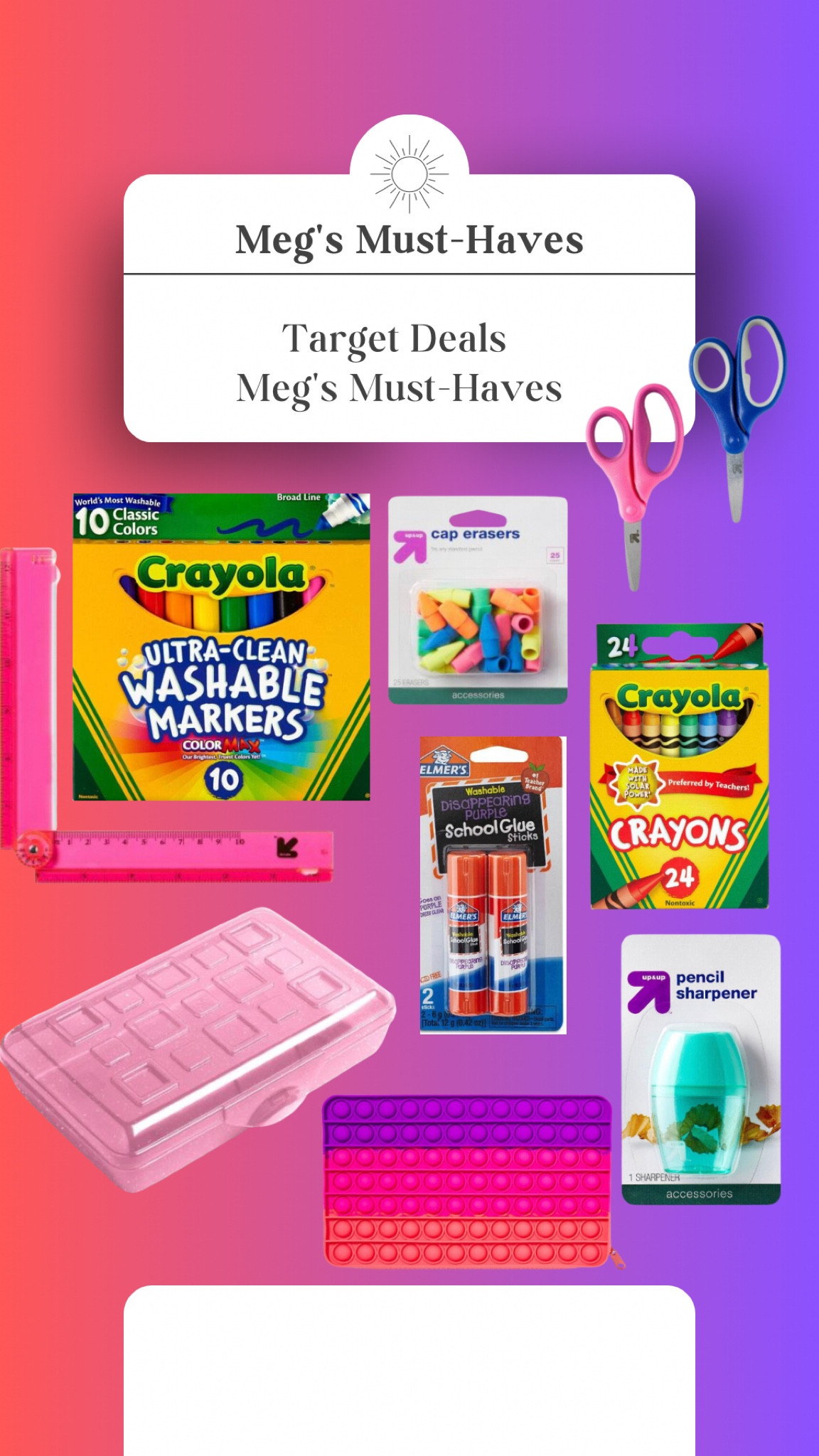 Back to school deals from Target staring at 50¢

#LTKBacktoSchool #LTKsalealert #LTKkids