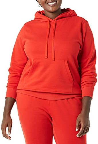 Amazon Essentials womens French Terry Fleece Pullover Hoodie | Amazon (US)