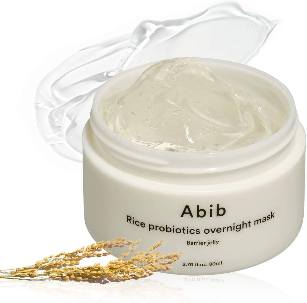 Abib Rice Probiotics Overnight Mask Barrier Jelly 2.7 fl oz I Intensive Hydrating Nourishing Face... | Amazon (US)