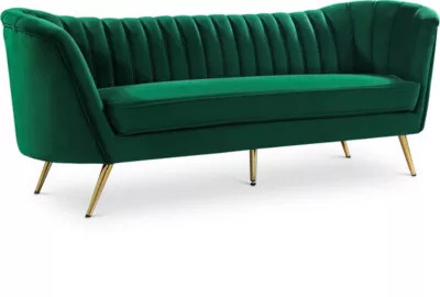 Meridian Furniture Margo Sofa, Green | Belk