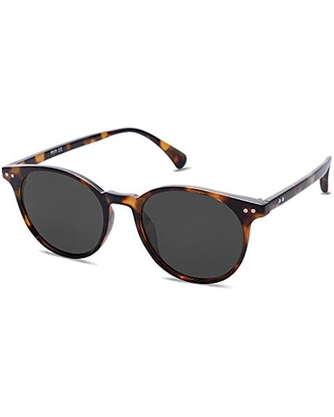 SOJOS Fashion Round Sunglasses for Women Men Oversized Vintage Shades SJ2057 | Amazon (US)