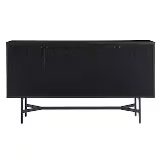 Meyer&Cross Richmond Black Grain MDF 58 in. Buffet Table BF1961 - The Home Depot | The Home Depot