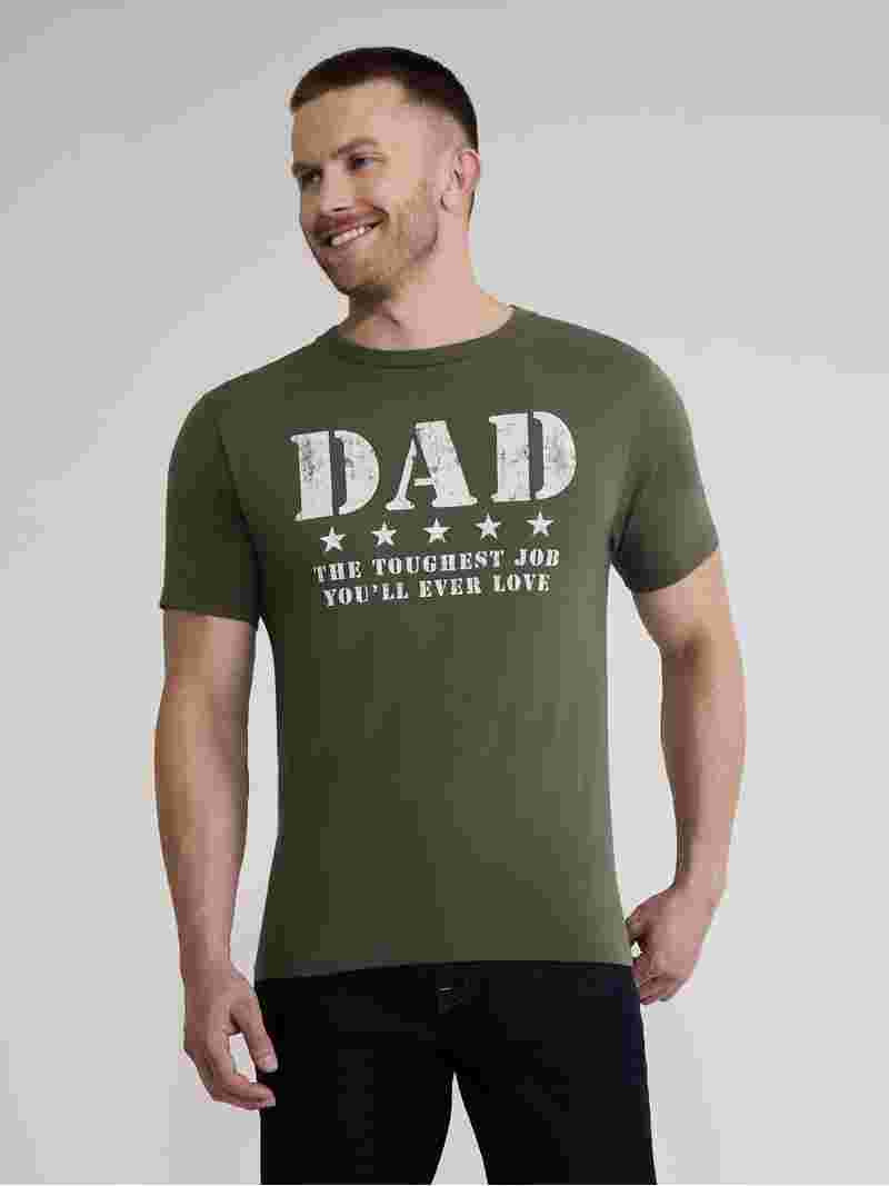 Father's Day Army Ranger Dad Men's and Big Men's Graphic Tee from Way to Celebrate, Sizes S-3XL | Walmart (US)