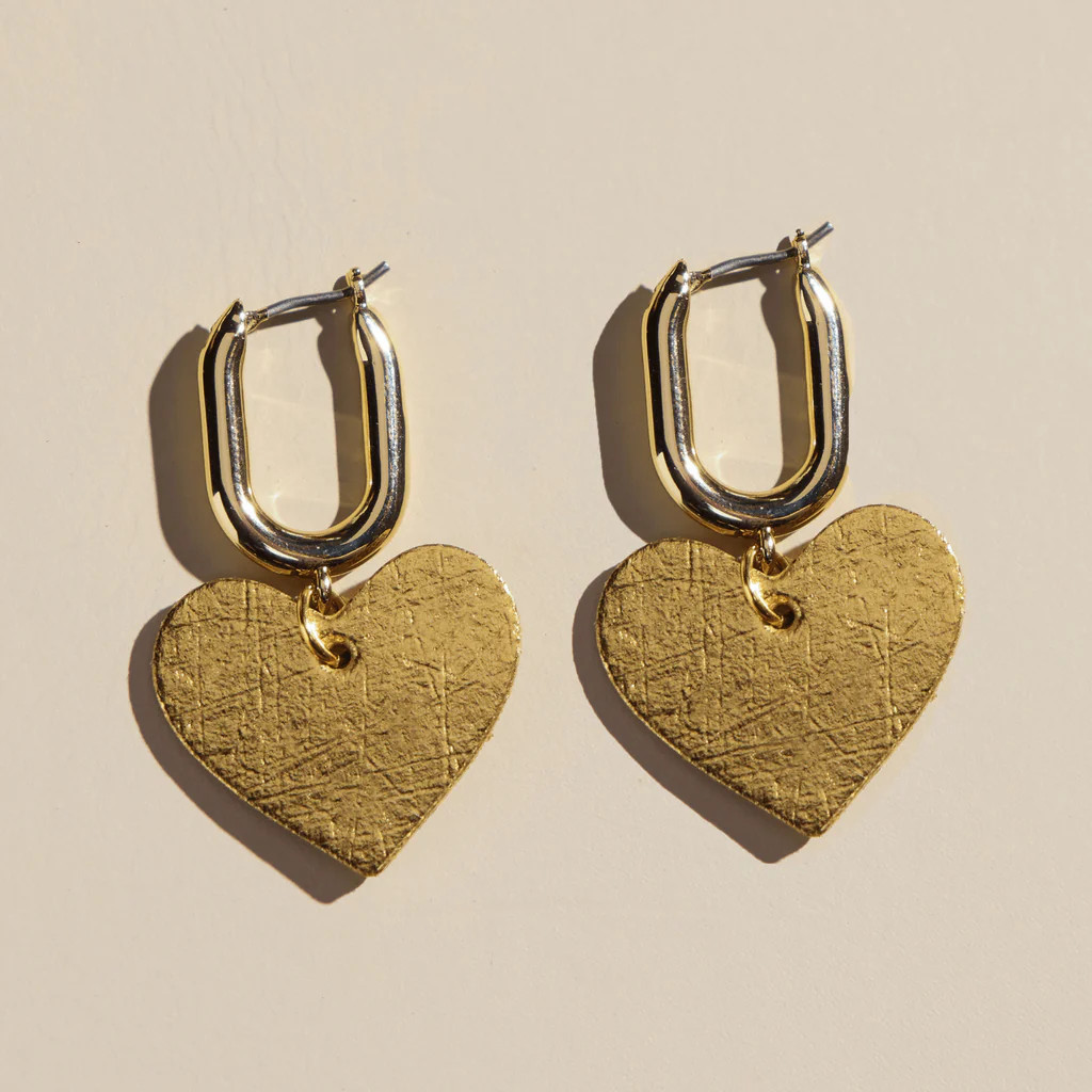 Vintage Gold Quinn | Nickel and Suede