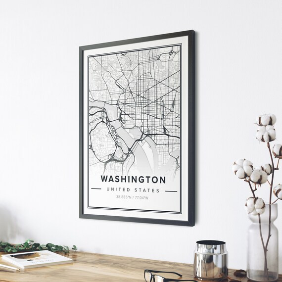 Original Mapiful - High Quality Custom Map Poster | Etsy (US)